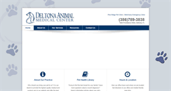 Desktop Screenshot of deltonavet.com