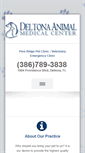Mobile Screenshot of deltonavet.com