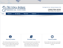 Tablet Screenshot of deltonavet.com